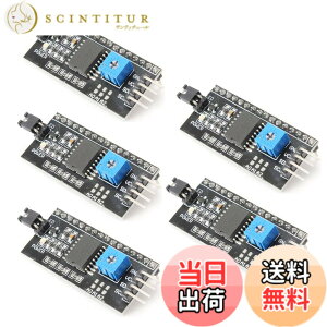 �y���������zKKHMF 5�� IIC/I2C/TWI �V���A���C���^�t�F�[�X�{�[�h���W���[��1602 2004 LCD�f�B�X�v���CArduino �ɑΉ� �u�����z���v
