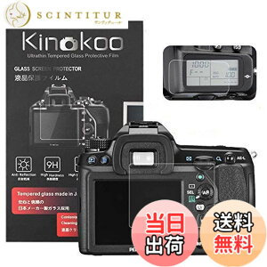�y���������zkinokoo �f�W�^���J�����t���ی�t�B���� �t���v���e�N�^�[ Pentax K-5 II/K-5IIs��p �t�����j�^�[�p�K���X�v���e�N�^�[�ƕ\���o�l���p�����\�ی�t�C�����Z�b�g 2�Z�b�g