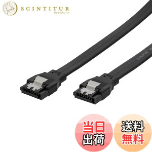 �y���������z�I�E���e�b�N SATA3�P�[�u�� 6Gbps�Ή� ���b�`�t�� ����3�N �X�g���[�g �| �X�g���[�g�R�l�N�^�[ 30cm �u���b�N OWL-SATA3SS30-BK