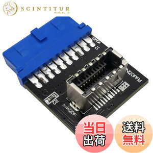 �y���������zEZDIY-FAB USB 3.0�i3.1 Gen 1�j�����i19�s���j�w�b�_�[����USB 3.1 / 3.2 Type-C�i20�s���jA-Key�t�����g�p�l���A�_�v�^�[, A-�L�[ 20�s�����X�w�b�_�[�A�N�e�B�u�ϊ���