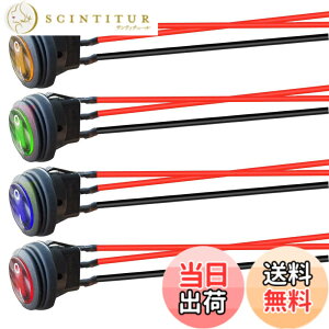 �y���������zKiligen 4�� 12V-24VDC/10A�z���ςݖh���ی^���b�J�[�g�O���X�C�b�`�ALED�C���W�P�[�^�t���A3�s��SPST ON-OFF�X�C�b�`�g�I�[�g�o�C�{�[�g�}�����p�i��/��/��/�΁j