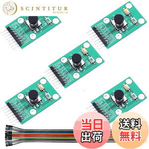 �y���������zYoumile MCU AVR�Q�[���p5�{�^�����W���[�����b�J�[5�����{�^�����W���[���i�r�Q�[�V����for Arduino�W���C�X�e�B�b�N���W���[���p5D���b�J�[�W���C�X�e�B�b�N�Ɨ��L�[�{�[�h�f��