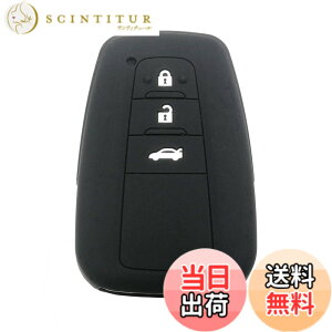 �y���������z�L�[�J�o�[ �g���^ TOYOTA 3�{�^�� �V�^ �J����CAMRY �V�^�N���E��(NEW CROWN) C-HR (CHR) 50�n�v���E�X(PRIUS) �����h�N���[�U�[�v���h150��� (LAND CRUISER PRADO)�Ȃǐ�p �V���R���X�}�[�g�L�[