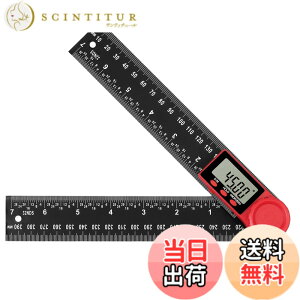 �y���������zAUTOUTLET �f�W�^���p�x�v 200mm �p�x���[���[ ���x�� 2 in 1�p�x�Q�[�W 360�x���R���� LCD �p�x�t�@�C���_�[��K 8�C���` ����c�[�� ����푬�� �p�x��K 0-360°����͈� �p�x���� ����