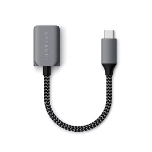 �y���������zSATECHI USB-C to USB A 3.0 �A�_�v�^�[�P�[�u�� �Z�� 3.1 cm SuperSpeed�������f�[�^�]�� �| USB �^�C�v-C ���� �^�C�vA (���X)�ϊ��P�[�u�� Thunderbolt 3/4�Ή� �| MacBook Air/Pro M5/M4�AiPad Air/Pro M5/M4
