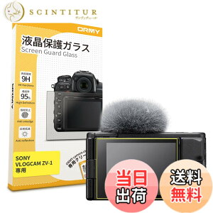 �y���������z�y0.3mm�����K���X�z ORMY �t���ی�K���X �t���v���e�N�^�[ �t���ی�t�B���� SONY VLOGCAM ZV-E10 / ZV-E10L / ZV-1 �p �y ����/���N�� / �d�x9H / ���E���h�G�b�W���H �z