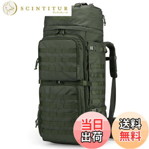 �y���������z[Mardingtop] 75L �~���^���[ �o�b�N�p�b�N ��e�� �o�R �����b�N �^�N�e�B�J�� �o�b�O MOLLE �R�p �����b�N�T�b�N �L�����v �g���b�L���O ���s �h�� ���C���J�o�[�t��