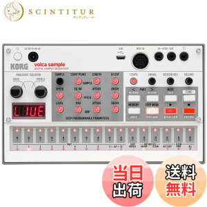�y���������zKORG �f�W�^�� �T���v���[ volca sample2 �V���Z�T�C�U�[ �d�r�쓮 �X�s�[�J�[���� �w�b�h�t�H���g�p�� �ǂ��ł��g����R���p�N�g�T�C�Y