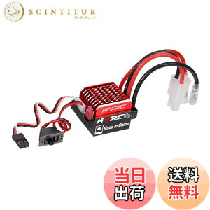 �y���������zGoolRC 60A ESC RC�J�[ESC �u���V�t���d���X�s�[�h �R���g���[���[ 6V/ 2A BEC 1/ 10 Traxxas TRX-4 Trx-6 D90 HSPRedcat RC 4WD�^�~���A�L�V����SCX10 HPI DIY RC�J�[�p
