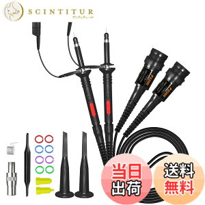 �y���������zCleqee �I�V���X�R�[�v �v���[�u 200MHz ���S�≏BNC�G���h�v���[�u �A�N�Z�T���L�b�g 1X 10X P2200