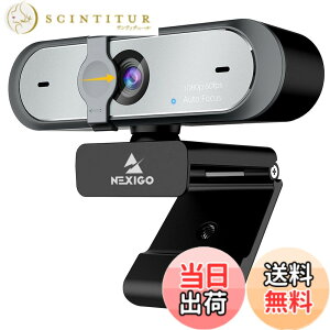 �y���������zNexiGo web�J���� 60fps �}�C�N���� N660P 1080P �E�F�u�J���� �\�t�g�E�F�A���� �J�o�[�t�� �I�[�g�t�H�[�J�X HD usb�J���� �R���s���[�^�[�p�E�F�u�J���� OBS/�Q�[��/Zoom/Skype/FaceTime/Teams/