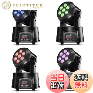 �y���������zBETOPPER ���[�r���O���C�g 7x8W RGBW LED ����Ɩ��f�B�X�R���C�g �X�e�[�W���C�g7�F�ϊ� DMX512 9/14CH �p�[�e�B���C�g DJ disco light for party ������] �����A�� ������/�p�[�e�B�[/�J���I