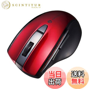 �y���������z�T�����T�v���C Bluetooth�}�E�X �É� �u���[LED 5�{�^��(�߂�E�i�ރ{�^��) ���^ ���b�h MA-BTBL167R