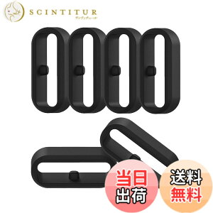�y���������z�t�@�X�i�[�����O For Garmin Vivoactive 3/Venu Venu Sq/Forerunner 645 245/Vivomove HR Vivomove 3/Fenix 6S Fenix 5S�o���h(6�p�b�N) �V���R���R�l�N�^�[�Z�L�����e�B���[�v Galaxy Watch Active 2�X�}�[�g�E