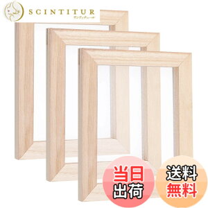 �y���������zSUPERFINDINGS �V�R�ؐ��������^�t���[�� �e�q�Q�[�� DIY�����X�N���[�� �y�[�p�[�A�[�g�N���t�g�c�[�� �肷���g 17.8x14.8x1.3cm 3�s�[�X���� �������[���h �h���C�t�����[�n���h�N��