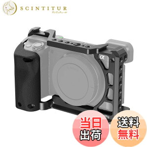 �y���������zSmallRig A6100 / A6300 / A6400�p�P�[�W �V���R���n���h�O���b�v �����l�W�� �R�[���h�V���[ �N�C�b�N�����[�X�v���[�g�t�� Sony�Ή�Alpha 6100 / Alpha 6300 / Alpha 6400�p 3164B