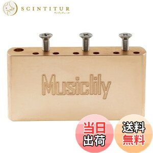 �y���������zMusiclily Ultra �u���X 36mm �V���[�gMIM�X�^�C�� �g�������u���b�N 10.5mm���s�b�`������Squier Pre-2020 Affinity�X�g���g�g�������u���b�W�p