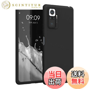 �y���������zkwmobile �X�}�z�P�[�X Xiaomi Redmi Note 10 Pro�Ή� �P�[�X - �ϏՌ� ����~�� �\�t�g TPU �V���R�� - ���F�}�b�g