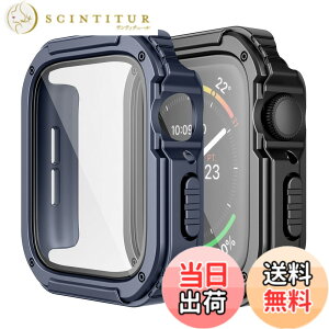 �y���������z2������ Adepoy �R���p�`�u�� Apple Watch Series 3/2/1 42mm �p �P�[�X ��� �A�b�v���E�H�b�`�P�[�X �S�ʕی�J�o�[ �ϏՌ� �X�|�[�c�P�[�X ���� �Ռ� �z�� ���h�~ Apple watch �P�[�X 42mm�i