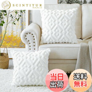 �y���������zOTOSTAR �N�b�V�����J�o�[ 55x55cm �k�� 2���Z�b�g �V���[�g�E�[�� �x���x�b�g ������� ���� �_�炩�� �� �Ђ��` ���_�� �G���K���g �t�@�X�i�[ �C���e���A �\�t�@�[�p�N�b�V����