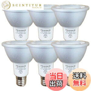 �y���������zFWAYTECH e17 led ���t�d�� ���� 6W ���p30�x 50W-60W���� LED�_�N�g���[�����C�g ���t�d����� �����Ή� (�����F����(5000K), �{�̋� E17���� ����(6��))