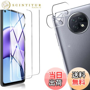�y���������z�y4���Z�b�g�zFOR Xiaomi Redmi Note 9T 5G 2*�����K���X 2*�J�����t�B���� �t�� �����^ �ی�t�B���� FOR Redmi Note 9T 5G ���{���Ɏq�f��AGC �����ߗ� �d�x9H ��U�h�~ PCduoduo