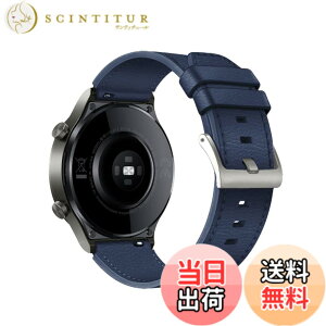 �y���������z[Comtax] ���U�[���v�o���h�� HUAWEI Watch GT2 PRO�ƌ݊����X�}�[�g�E�H�b�`�����p�X�g���b�v (�_�b�N�u���[)