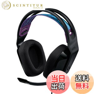 �y���������zLogicool G �Q�[�~���O�w�b�h�Z�b�g G335 �Q�[�~���O �w�b�h�Z�b�g G335BK �y�� 222g 3.5mm �L�� ���̉��� �X�e���I 2.1ch �t���b�v�~���[�g �}�C�N�t�� PS5 PS4 PC Switch 2 Xbox �X�}�z �Ή� �w�b