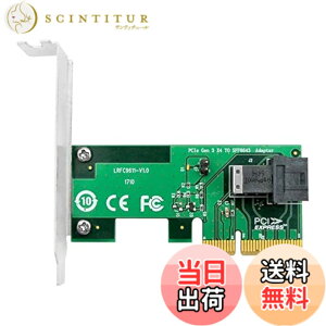 �y���������zNFHK PCI-E 4X����U.2 U2�L�b�g SFF-8639 NVME PCIe SSD�A�_�v�^�[ ���C���{�[�hSSD 750 p3600 p3700 M.2 SFF-8643�p