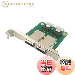 �y���������zNFHK Dual Ports Mini SAS SFF-8088 To SAS 36�s��SFF-8087 PCI��PCBA�̏����A�_�v�^