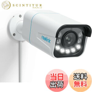 �y���������zReolink �h�ƃJ���� 4K 800����f 5�{���w�Y�[�� �J���[�Î� POE���d�J���� �L���ڑ� AI�l��/�ԗ�/�������m �o�������� H.265 IP�J���� ONVIF�Ή� �Z���T�[���C�g�t�� 24/7�A���^�� ���u��