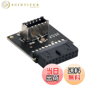 �y���������zNFHK USB 3.1�t�����g�p�l���\�P�b�g�L�[ - TYPE-E TO USB 3.0 20�s���w�b�_�[