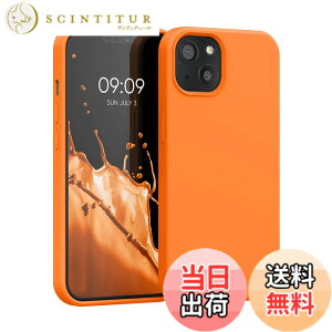 �y���������zkwmobile �X�}�z�P�[�X Apple iPhone 13�Ή� �P�[�X - TPU ���L�b�h �V���R�� �J�o�[ - �ϏՌ� ���h�~ �T���T�� Case