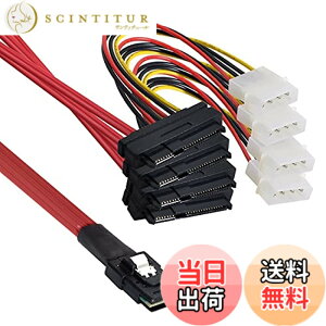 �y���������zXiwai LSI / 3Ware Molex Mini SAS SFF-8087 �� SFF-8482 �d��x4 SAS�P�[�u��