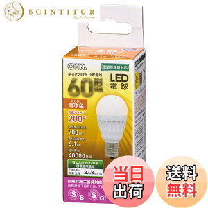 �y���������z�I�[���d�@ LED�d�� ���` E17 60�`���� �d���F LDA6L-G-E17 IS51 06-4477 OHM