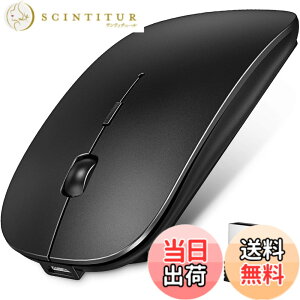 �y���������z���C�����X�}�E�X Bluetooth�}�E�X ���� �����^ �É� �[�d�� �ȃG�l���M�[ 2.4GHz 3DPI���[�h �����x �����^�ѕ֗� iPhone/iPad/Mac/Windows/Surface/Microsoft Pro�ɑΉ� (�u���b�N)