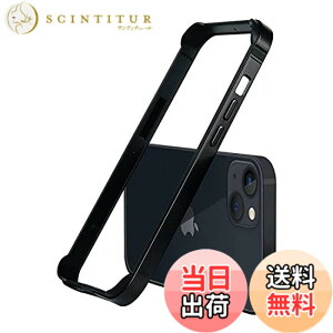 �y���������z�yYMXPY�ziPhone13mini �A���~�o���p�[�P�[�X ���^��+�V���R���t���[�� ��d�\�� �����Y�ی� �y�� �X�g���b�v�� �ϏՌ� �T�C�h�o���p�[ (iPhone13mini, �u���b�N)