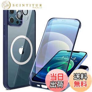 �y���������zHAUTRKBG iPhone 13 Mini �p �P�[�X �N���A ���ʋ����K���X 360°�S�ʕی� [MagSafe�Ή�] [�J�����t�C������] [�s�q�^�b�`] �}�O�Z�[�t ���C�����X�[�d�Ή� �ČRMIL�K�i�擾 �ϏՌ� �A�C�t