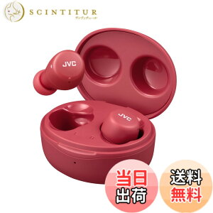 �y���������zJVC�P���E�b�h JVC HA-A5T-R ���C�����X�C���z�� Bluetooth ���^ �y�� �ő�15���ԍĐ� Bluetooth Ver5.1�Ή� ���b�h
