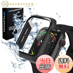 �y���������zTALENANA for Apple Watch �h���P�[�X 38mm/42mm �ی�J�o�[ �����K���X�t�B���� ��̌^ �S�ʕی� �Ռ��z�� Apple Watch Series 3/2/1�Ή� PC�f�� �����ȒP �^�b�`���ǍD �A�b�v���E�H�b�` �P�[�X(