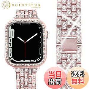 �y���������z�Ή�Apple Watch Series 8 41mm 2022 /7 41mm 2021�p �P�[�X �o���g �A�b�v���E�H�b�` 8 41mm �����o���h ���C���X�g�[�� ����x���� ������ ���h�~ ����y�� PC�ގ��P�[�X �����X�e�����X�o��