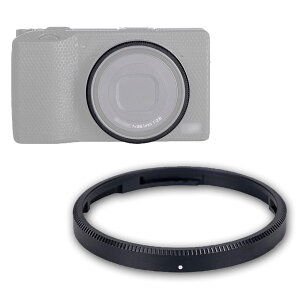 �y���������zJJC GN-2 �A���~�j�E������ �����O�L���b�v ���R�[ Ricoh GR IIIx GR3x GRIIIx GRIIIx HDF �ɑΉ� Ricoh GN-2 �����O�L���b�v �݊� �u���b�N