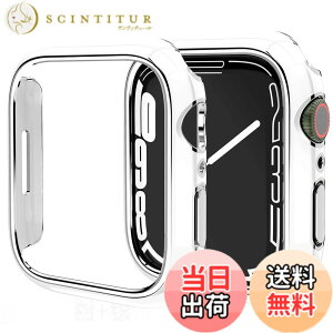 �y���������zMiimall �Ή� Apple Watch 8 45mm/7 45mm�P�[�X �A�b�v���E�H�b�`�V���[�Y 8 2022/7 �P�[�X PC�ގ��I�V�����݌v ���h�~ �h�o �y�� �h�Ռ� �ی�o���p�[ Apple Watch Series 7 ���ʃJ�o�[�i45mm|�z��