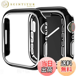 �y���������zMiimall �Ή� Apple Watch 8 45mm/7 45mm�P�[�X �A�b�v���E�H�b�`�V���[�Y 8 2022/7 �P�[�X PC�ގ��I�V�����݌v ���h�~ �h�o �y�� �h�Ռ� �ی�o���p�[ Apple Watch Series 7 ���ʃJ�o�[�i45mm|�u��