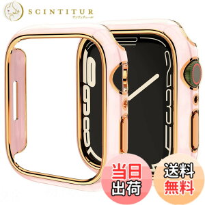 �y���������zMiimall �Ή� Apple Watch 8 45mm/7 45mm�P�[�X �A�b�v���E�H�b�`�V���[�Y 8 2022/7 �P�[�X PC�ގ��I�V�����݌v ���h�~ �h�o �y�� �h�Ռ� �ی�o���p�[ Apple Watch Series 7 ���ʃJ�o�[�i45mm|�s��
