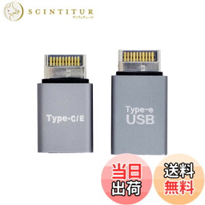 �y���������zxiwai USB 3.1 �t�����g�p�l���w�b�_�[ �I�X Type-E to Type-A & Type-C USB-C �}�U�[�{�[�h�g���f�[�^�A�_�v�^�[ 2��
