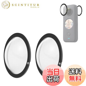 �y���������zPULUZ insta360 one x2 �����Y�J�o�[ PC �ی�J�o�[�ɂƂ��� Insta360 One X2�p�A�X�e�B�b�L�[�����Y�v���e�N�^�[�P�[�X �A�N�V�����J�����A�N�Z�T���[�i�u���b�N�j