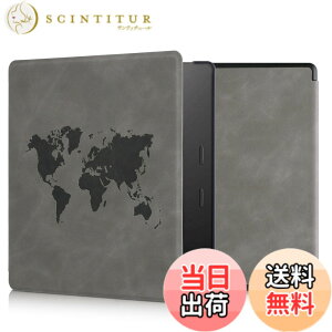 �y���������zkwmobile �J�o�[ Kindle Oasis 10. Generation�Ή� �P�[�X - �d�q���� �X���[�u�P�[�X �k�o�b�N���U�[ ���E�n�}�f�U�C��