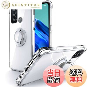 �y���������zSHIELDS UP �݊��� Oppo Reno 5A�p �P�[�X A1010P CPH2199 �P�[�X �����O�t�� ��]�����O �ϏՌ� �ϋv ���菝�h�~ ����~�߁w�l�����G�A�N�b�V�����\���x�X�^���h�@�\ �y�� ���^ �N���A TPU 
