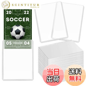 �y���������zMINGYI TECH �d�݃P�[�X�g���J �g�b�v���[�_�[ ���M�����[ �J�[�h���[�_�[ �g���[�f���O�J�[�h ���[ �ۊ� PVC�f�� �܂� �L�Y�h�~ ������ �N���A�z���C�g(30���Z�b�g)